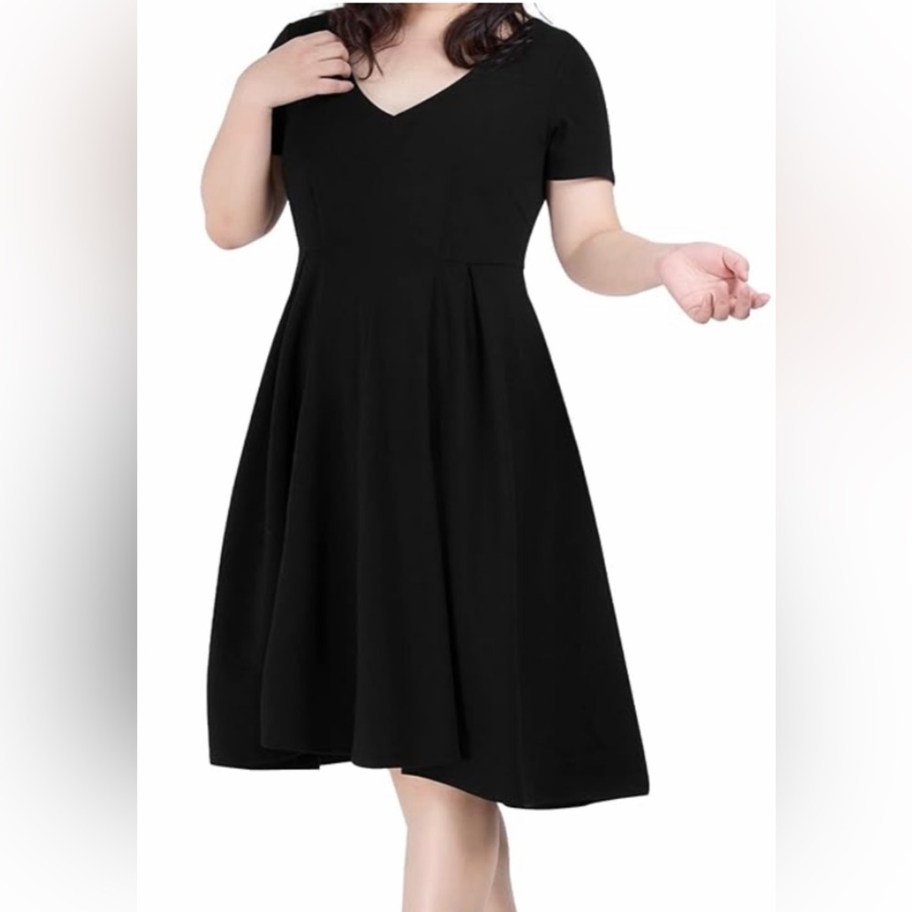 Women’s Cocktail Black Swing Dress Size Medium